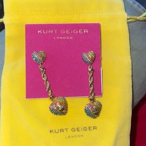 NWT KURT GEIGER Drop Earrings